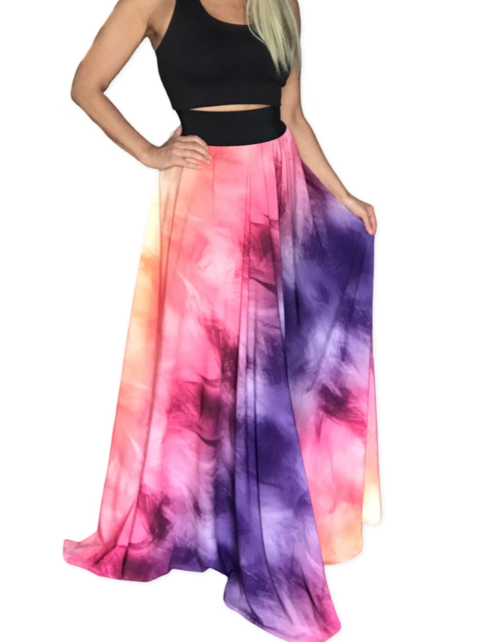 Dlouhá letní sukně - maxi sukně BOROS SK-L-COL1